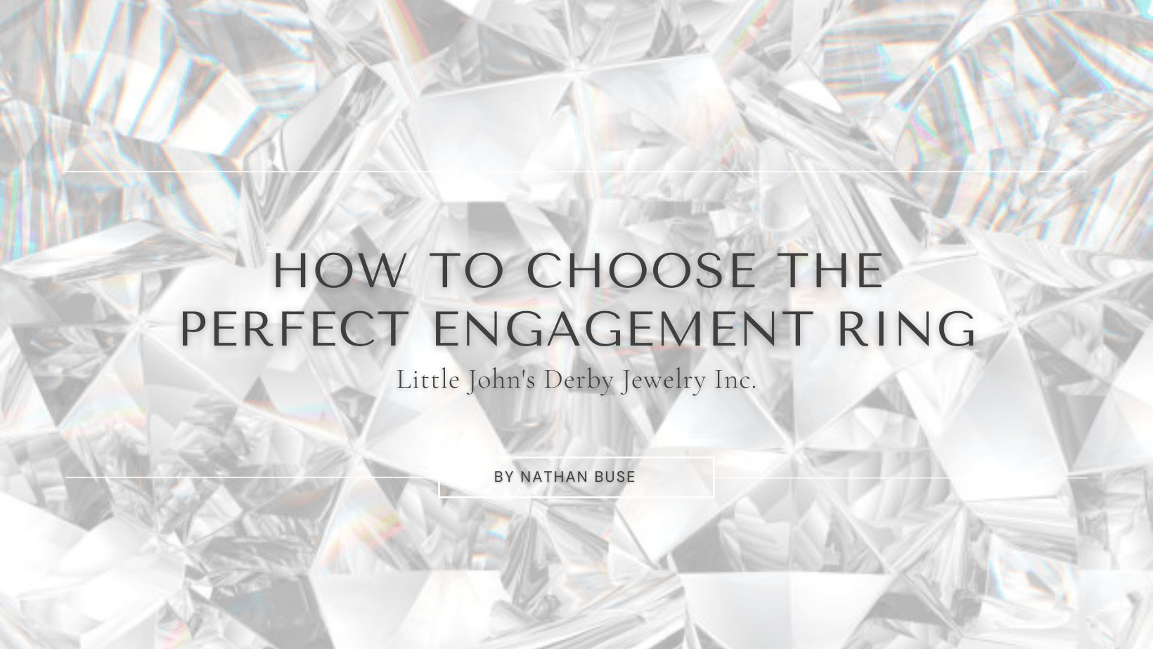 How To Choose The Perfect Engagement Ring