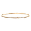 14KY 0.85CTW DIAMOND FLEXIBLE BANGLE