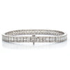 14KW 10.00CTW BAGUETTE DIAMOND BRACELET