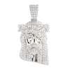 10KW 1.00CTW DIAMOND JESUS PENDANT