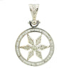 14K 2.00CTW DIAMOND FANCY PENDANT