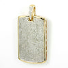 10KY 2.50CTW DIAMOND DOGTAG