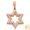 14KR 2.00CTW DIAMOND &apos;STAR OF DAVID&apos; PENDANT