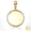 10KY 1.15CTW DIAMOND MEMORY PENDANT - SINGLE ROW