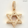 14KY 1.00CTW DIAMOND STAR OF DAVID PENDANT