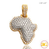 10KY 1.10CTW DIAMOND COUNTRY BUBBLE PENDANT