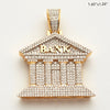 10KY 2.15CTW DIAMOND BANK PENDANT