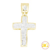 14KY 1.65CTW DIAMOND CROSS