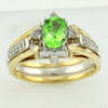 10K 1.00CTW DIA. & [PERIDOT]AUGUST BIRTHSTONE REV