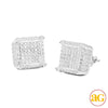 10KW 0.85CTW DIAMOND DICE EARRINGS