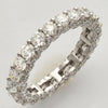 14KW 2.70CTW DIAMOND MACHINE SET ETERNITY BAND