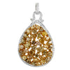 14KW 5.15CTW FANCY YELLOW DIAMOND PENDANT