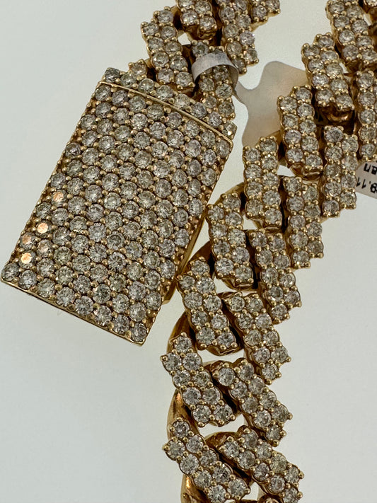 29.11 CTS Diamond Cuban Chain