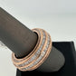 3.98 ct tw Rose Gold Wedding Band