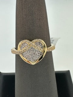 Diamond Heart Ring