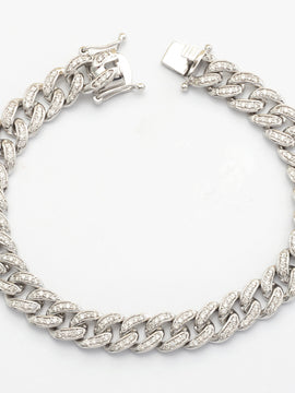 10KW 3.50CTW DIAMOND MIAMI CUBAN BRACELET