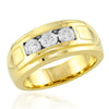 14K 1.00CTW DIAMOND FANCY MENS RING