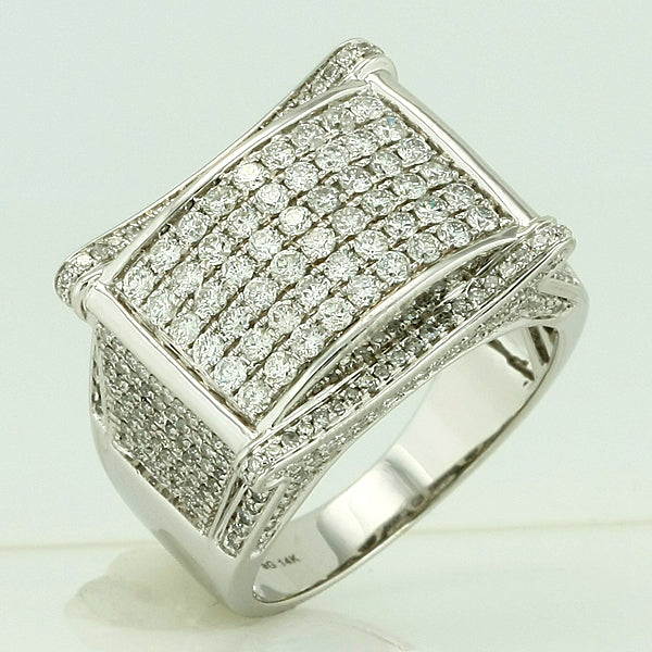 10KW 2.50CTW DIAMOND MENS RING