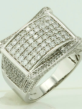 10KW 2.50CTW DIAMOND MENS RING