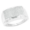 10KW 0.50CTW DIAMOND MENS RING