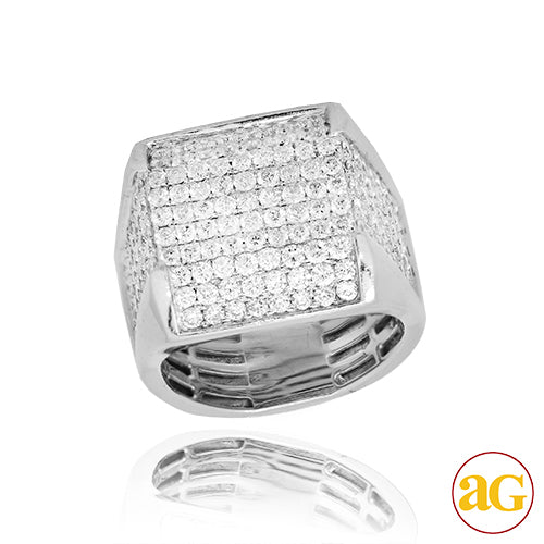 10KW 4.00CTW DIAMOND MENS RING