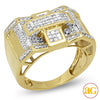 14KY 1.00CTW DIAMOND MENS RING