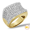 14KY 3.25CTW DIAMOND MENS RING