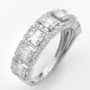 14KW 1.15CTW BAGUETTE DIAMOND BAND