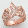 10KR 2.40CTW DIAMOND STAR SHAPE RING