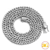 10KW 6.00CTW DIAMOND SQUARE LINK MIAMI CUBAN CHAIN