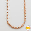 10KR 6.65CTW DIAMOND BUTTERCUP TENNIS NECKLACE