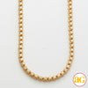 10KY 6.05CTW DIAMOND BUTTERCUP TENNIS NECKLACE