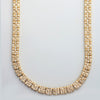 14KY 26.00CTW BAGUETTE DIAMOND NECKLACE