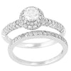 14KW 1.25CTW DIAMOND BRIDAL SET