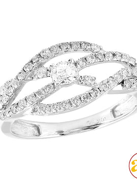 10KW 0.60CTW DIAMOND PROMISE RING