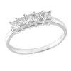 14KW 0.50CTW 5 STONE DIAMOND BAND