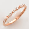 14KR 0.15CTW DIAMOND STACKABLE BAND