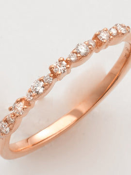 14KR 0.15CTW DIAMOND STACKABLE BAND