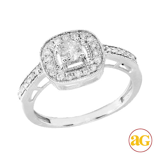 10KW 0.55CTW DIAMOND PROMISE RING