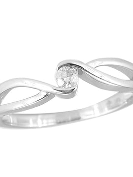 10KW 0.10CTW DIAMOND PROMISE RING