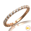 14KR 0.50 CTW DIAMOND BAND