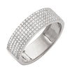 14KW 0.50CTW MICROPAVE 6MM DIAMOND BAND