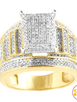 10KY 1.00CTW FANCY DIAMOND RING