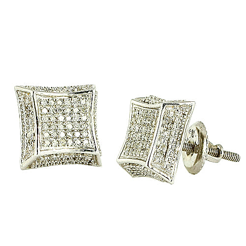 10KW 0.25CTW DIAMOND FANCY EARRINGS