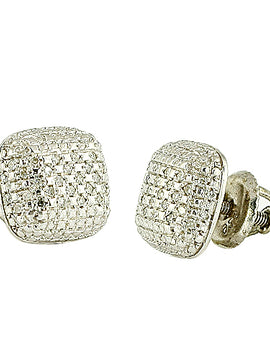 10KW 0.15CTW DIAMOND FANCY EARRINGS