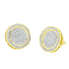 10KY 0.50CTW DIAMOND FANCY EARINGS