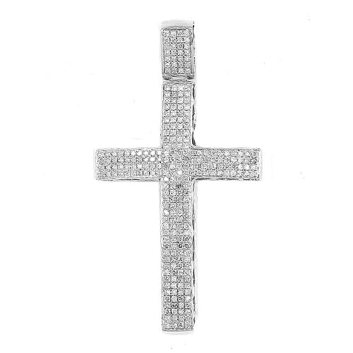 10KW 0.55CTW DIAMOND FANCY CROSS