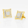 10KY 0.25CTW DIAMOND KITE EARRINGS