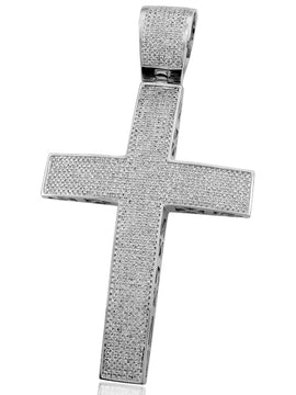 10KW 2.50CTW DIAMOND CROSS