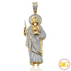 10KY 1.15CTW DIAMOND ST. JUDE PENDANT